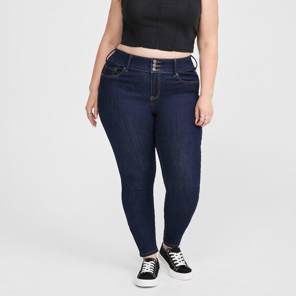 Torrid Premium Denim Jegging Skinny High-Rise Jean | 16 TALL - Picture 1 of 8